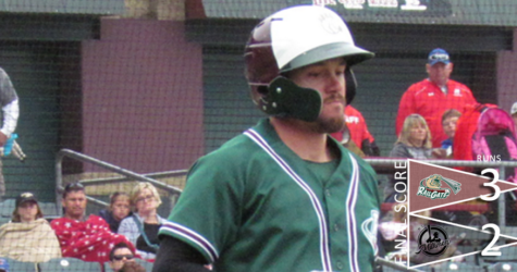RailCats top Milkmen, 3-2, in 11 innings in inaugural game at Routine Field