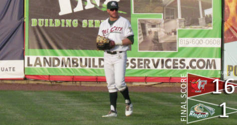 RedHawks pound RailCats, 16-1, in third straight loss