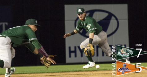 RailCats even series with 7-5 victory over Cleburne