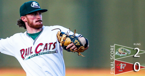 RailCats avoid sweep with 2-0 shutout win over RedHawks