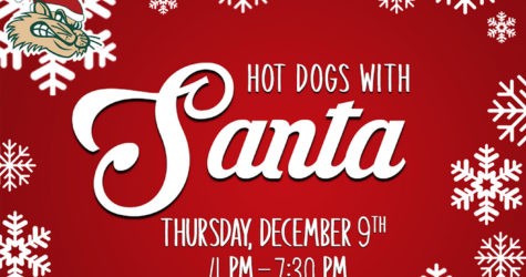 Join us for Hot Dogs with Santa on December 9th!