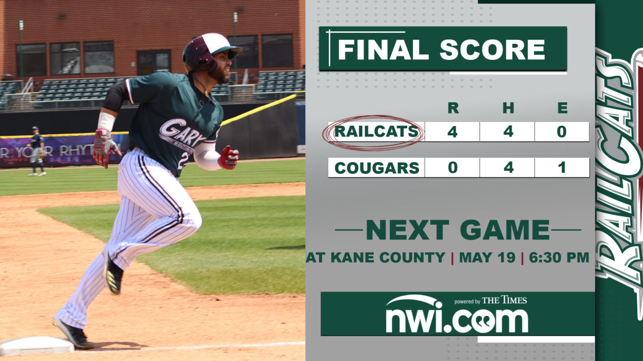Olund Propels RailCats Past Cougars