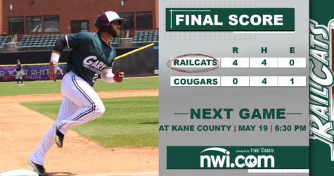 Olund Propels RailCats Past Cougars