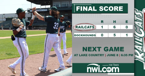 Dominant Pitching Helps RailCats Dispatch DockHounds