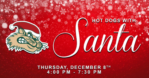 Join us for Hot Dogs with Santa on December 8th!