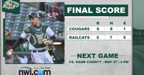 Late RailCats Push Falls Short in Defeat to Cougars