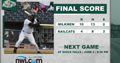 RailCats Can’t Keep Up With Milkmen in Series Finale