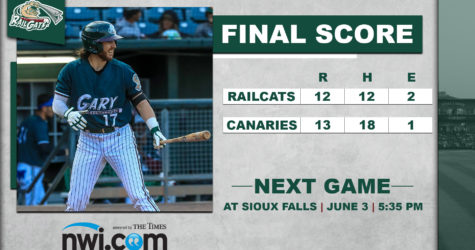 Canaries Outlast RailCats in Series Opening Barn Burner 
