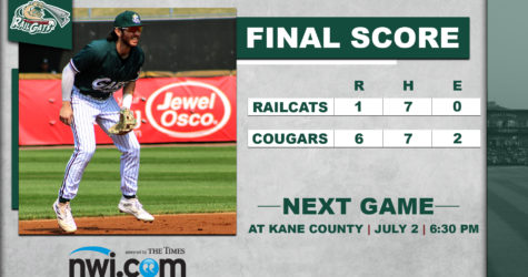 Cougars Take Down RailCats in Game Two