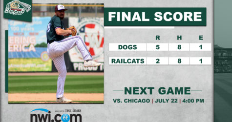 RailCats Fall in Late Innings to Dogs