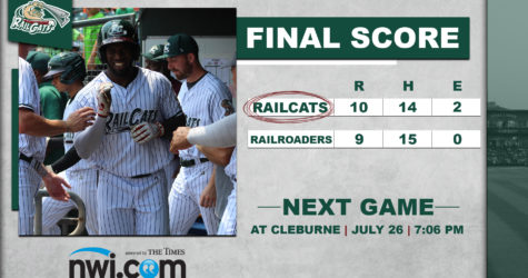RailCats Slay Railroaders in Series-Opening Epic
