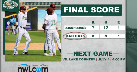 RailCats Walk It Off for Second Time in Seven Days, Take Down DockHounds