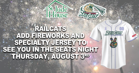 RailCats Partner with St. Jude House, Add Fireworks to August 3