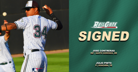 RailCats Reunite with Utility Player and Bullpen Piece