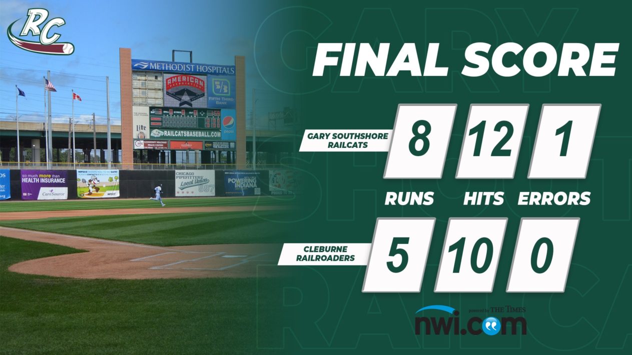 Cleburne Smacks Two Late Home Runs to Defeat RailCats