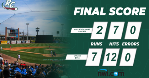 Teter Picks Up Four RBIs, RailCats Lose Opener 7-2