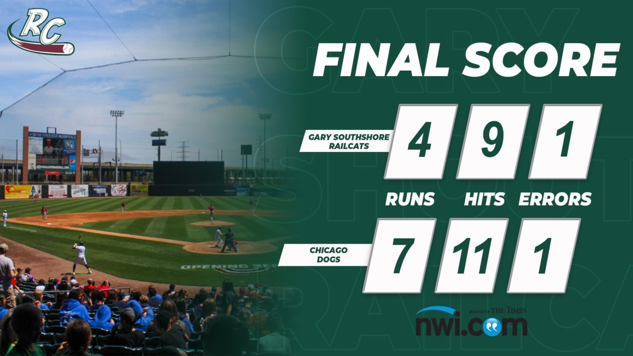 Five-Run Second Sinks RailCats