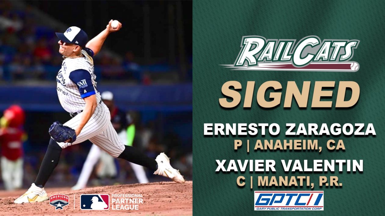 RailCats Add Pitcher and Catcher