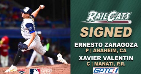 RailCats Add Pitcher and Catcher