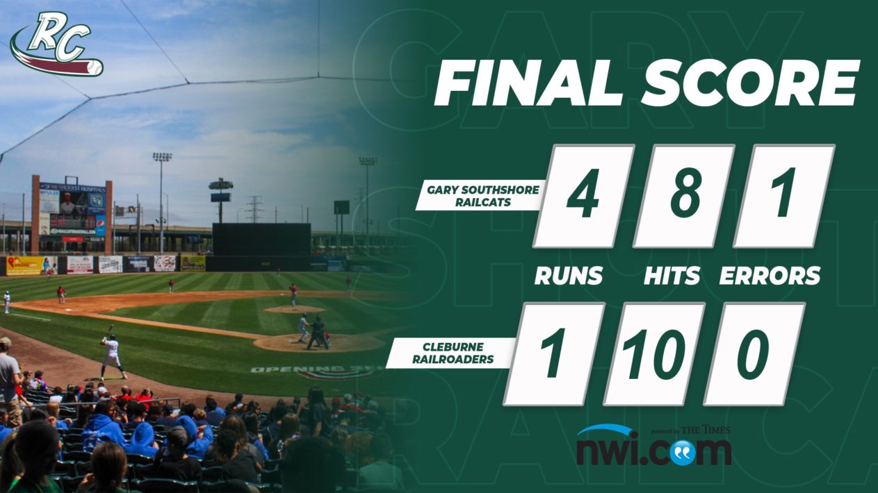 Four-Run First Enough For RailCats
