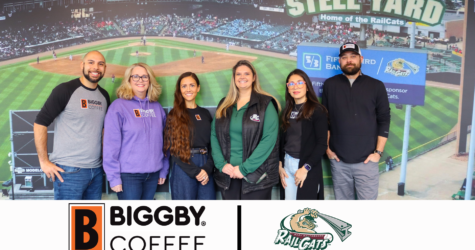 BIGGBY Coffee Joins RailCats as Partner for 2026 Season