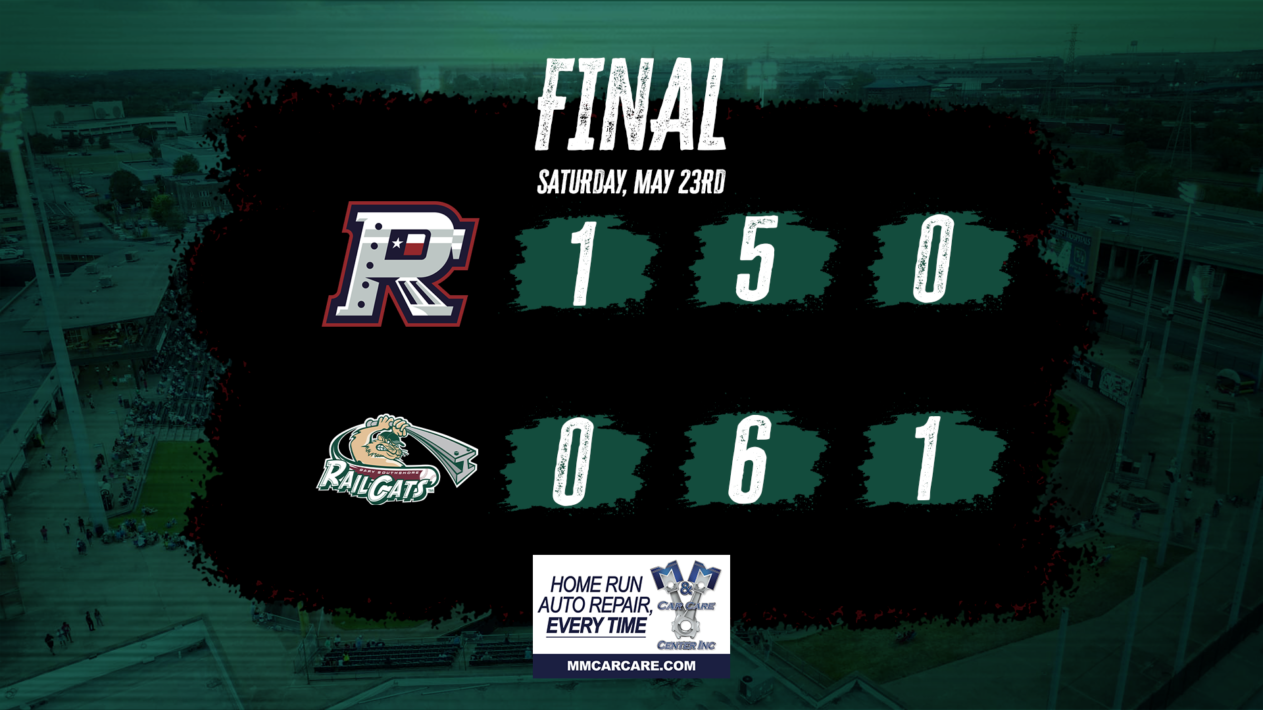 RailCats Lose Pitcher’s Duel, 1-0 Final Tally
