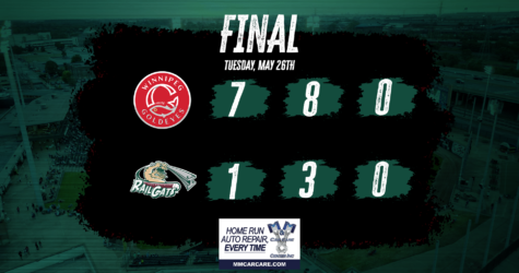 RailCats Bat Go Silent in 7-1 Loss