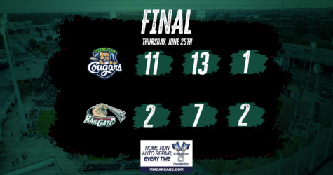 Kane County Bats Jump on RailCats Early