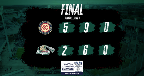 Clutch Kansas City Hitting Upends RailCats