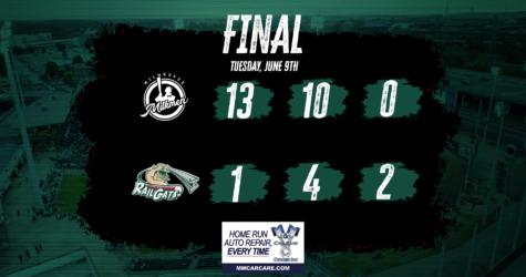 Doersching Drives in 10, RailCats Drubbed 13-1