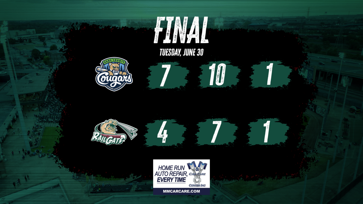 Sloppy Eighth Costs RailCats