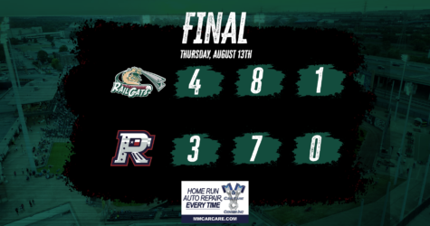 Martinez Give RailCats the Lead and Coats Shuts It Down, ‘Cats Win 4-3