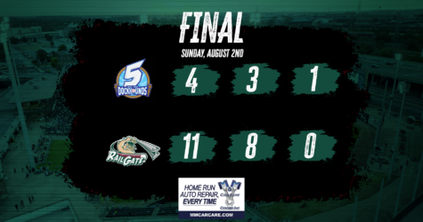 RailCats Sweep Doubleheader Against Lake Country