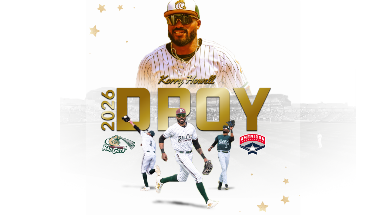 RailCat Outfielder Recognized as Defensive Player of the Year